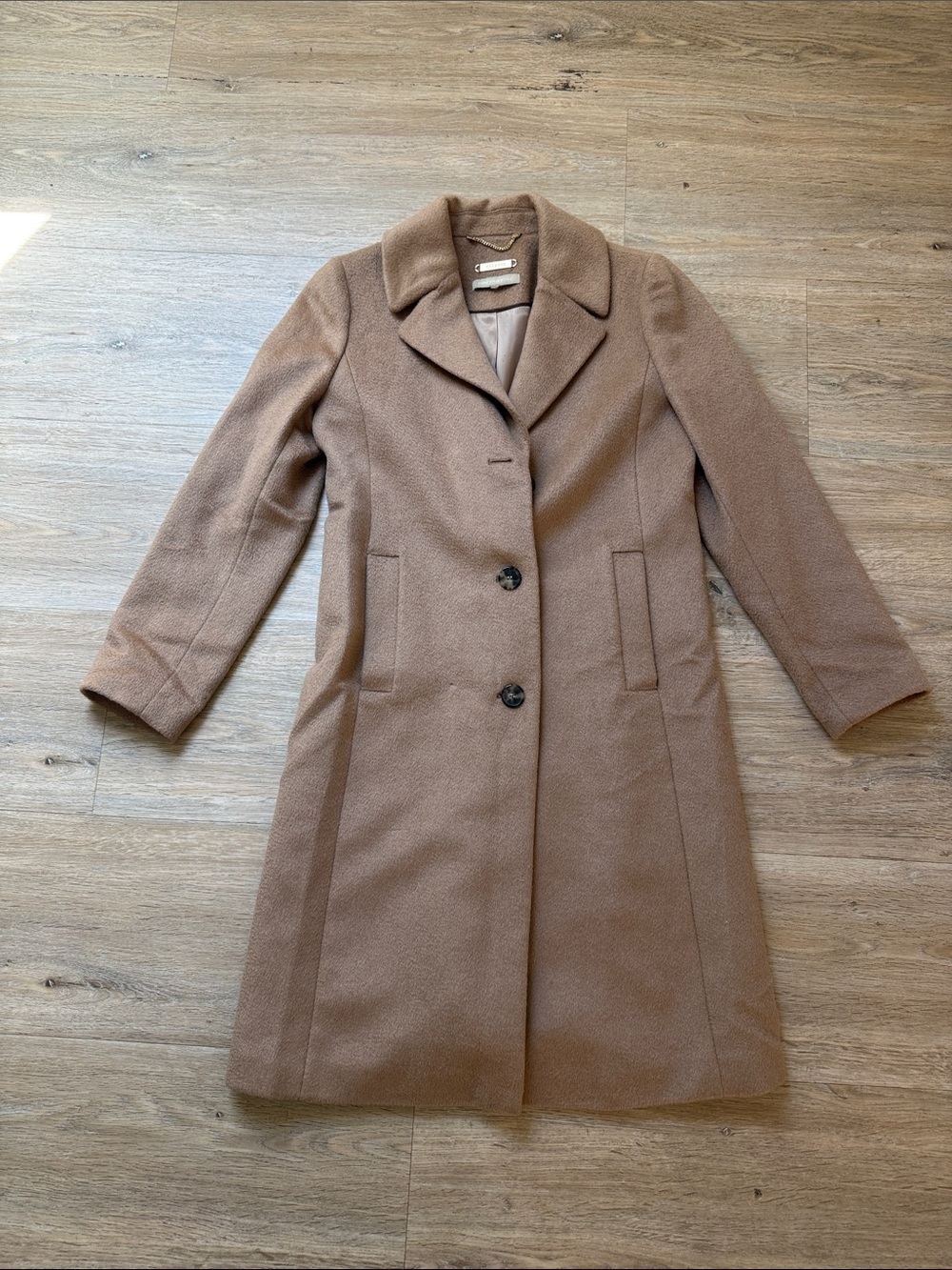 Talbots Women’s Classic Camel Hair Long Coat — Camel S/M